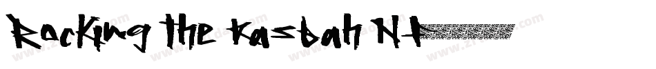 Rocking The Kasbah NF字体转换